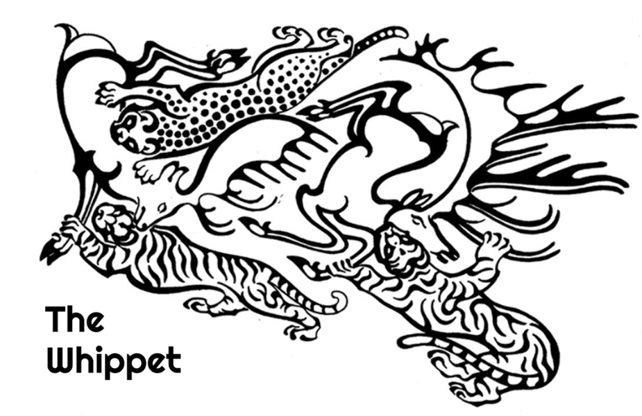 Tattoo from a Siberian ice mummy / Whippet newsletter header