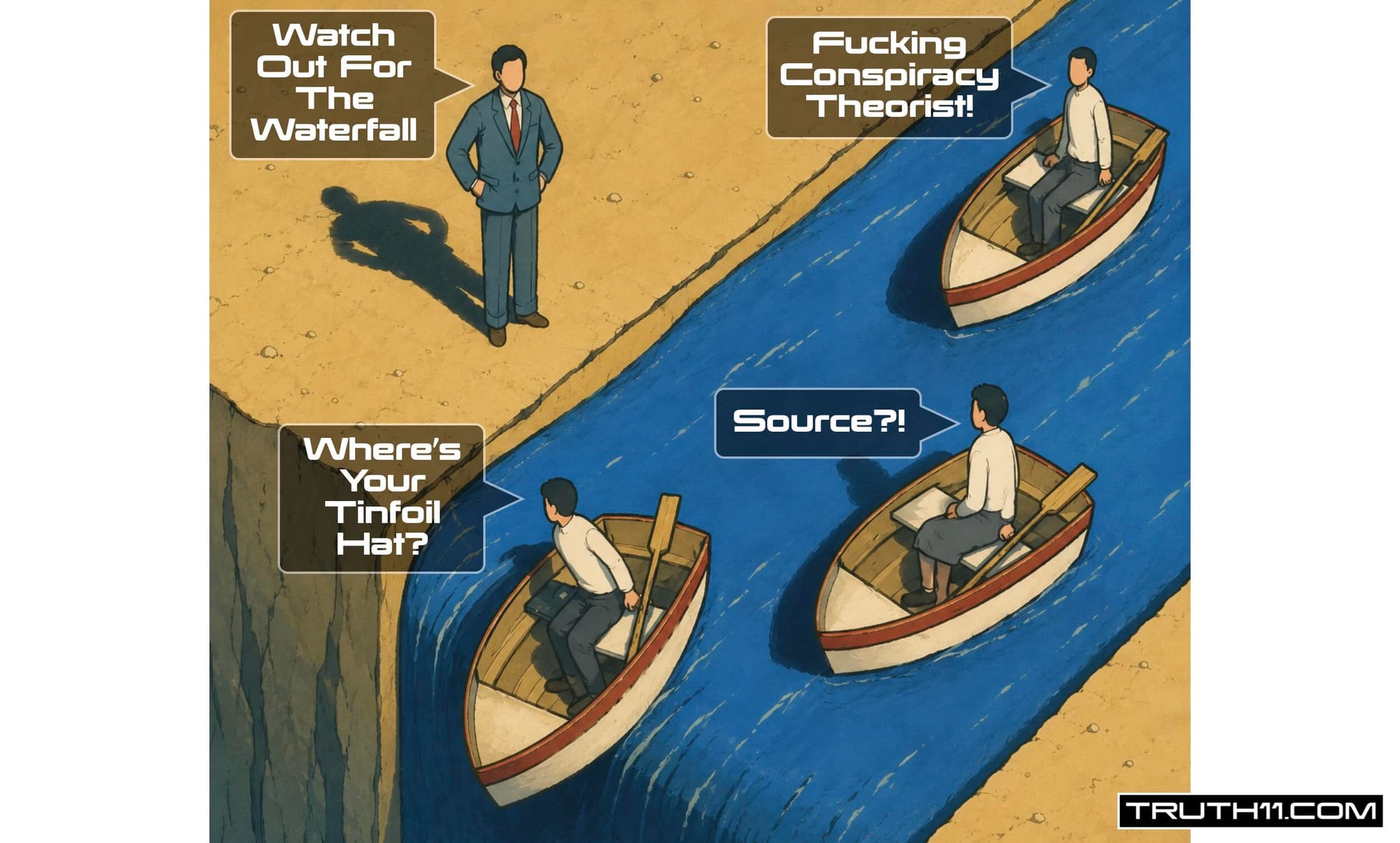 Anti-Conspiracy Fanatics | Psychologically Brainwashed Wards of the State
