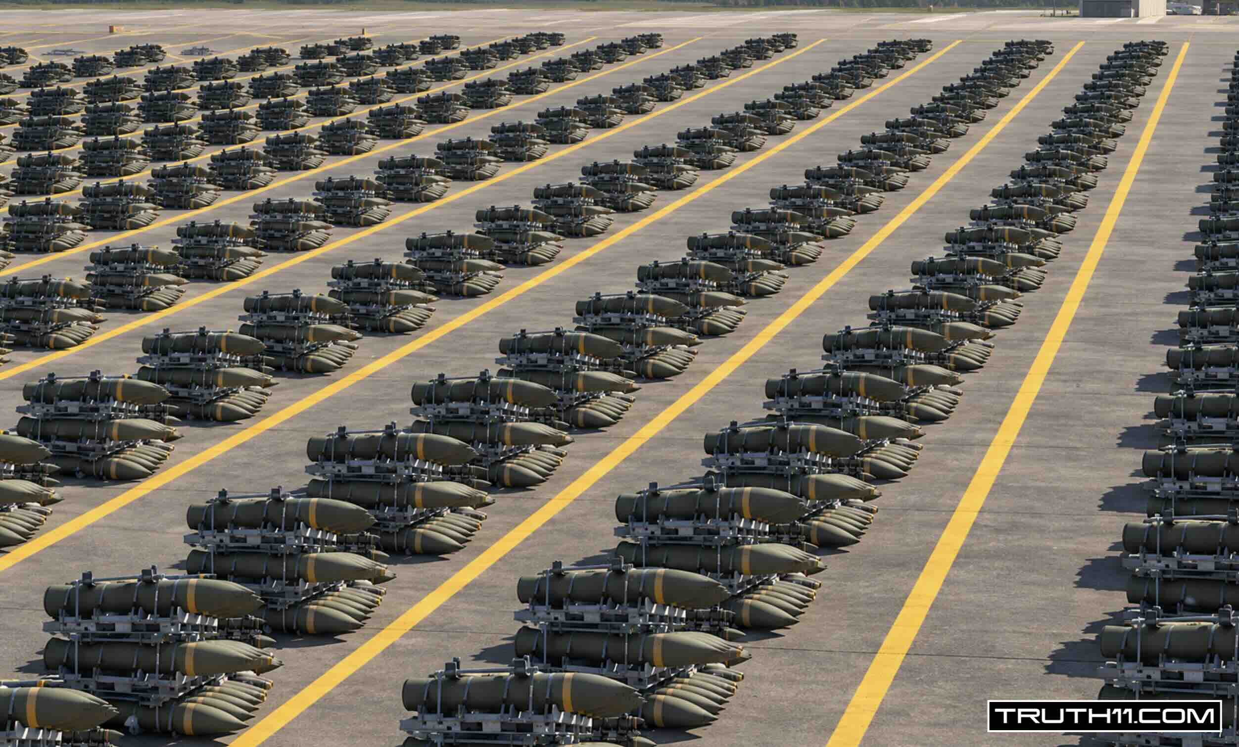 Trump Sending Israel Forty Thousand Two-Thousand-Pound Bombs