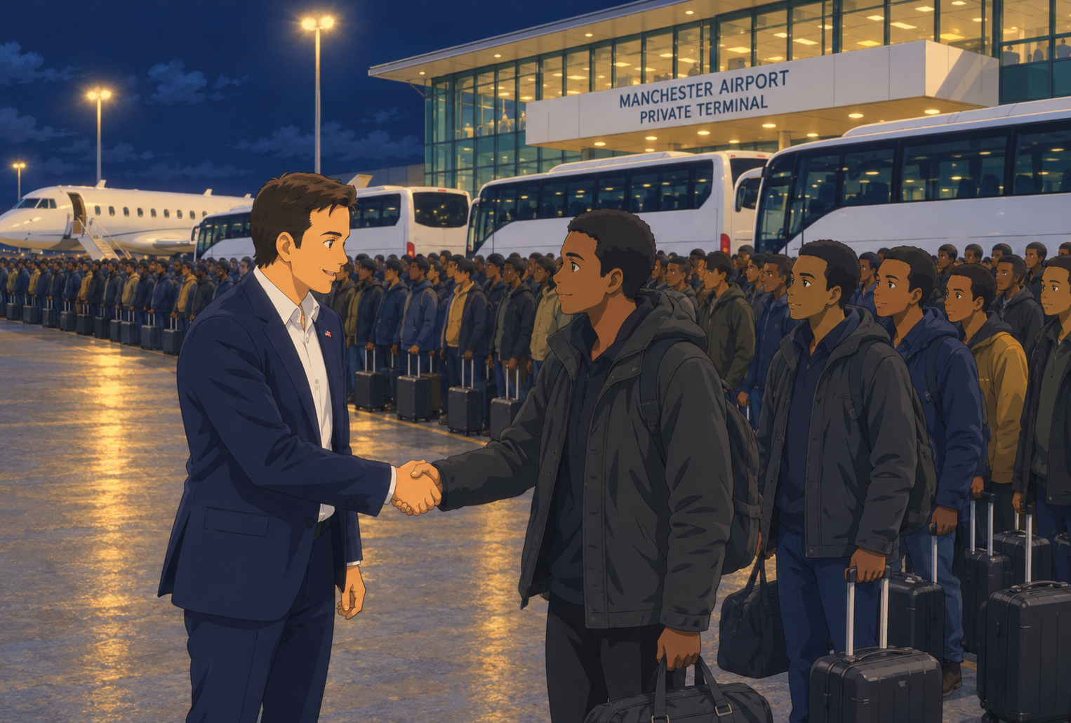 Immigrants Sneaked Through Manchester Airports Private Terminal | Whistleblower Speaks Out