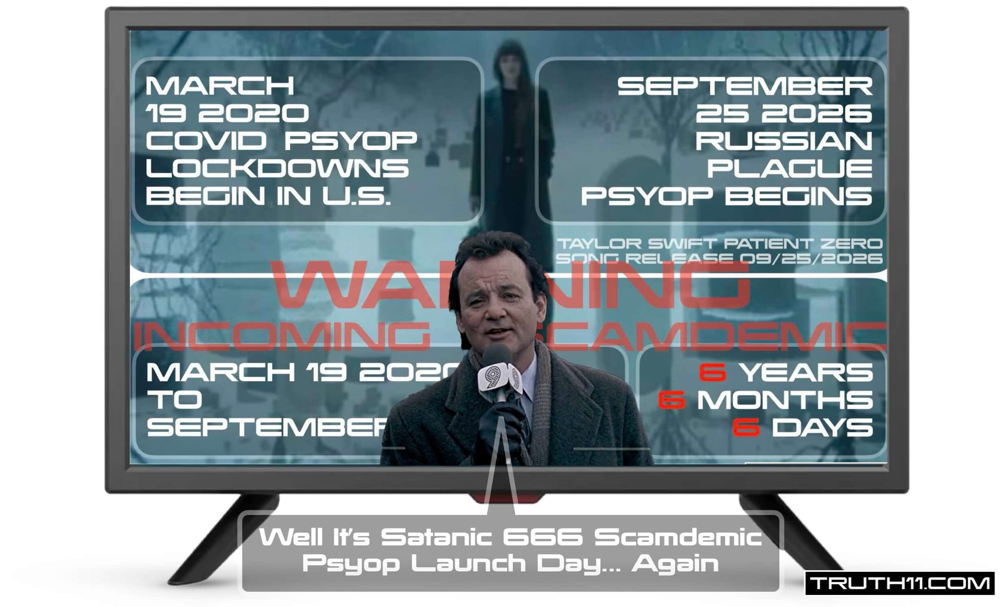 Well It's Satanic 666 Scamdemic Psyop Launch Day... Again | September 25 2026