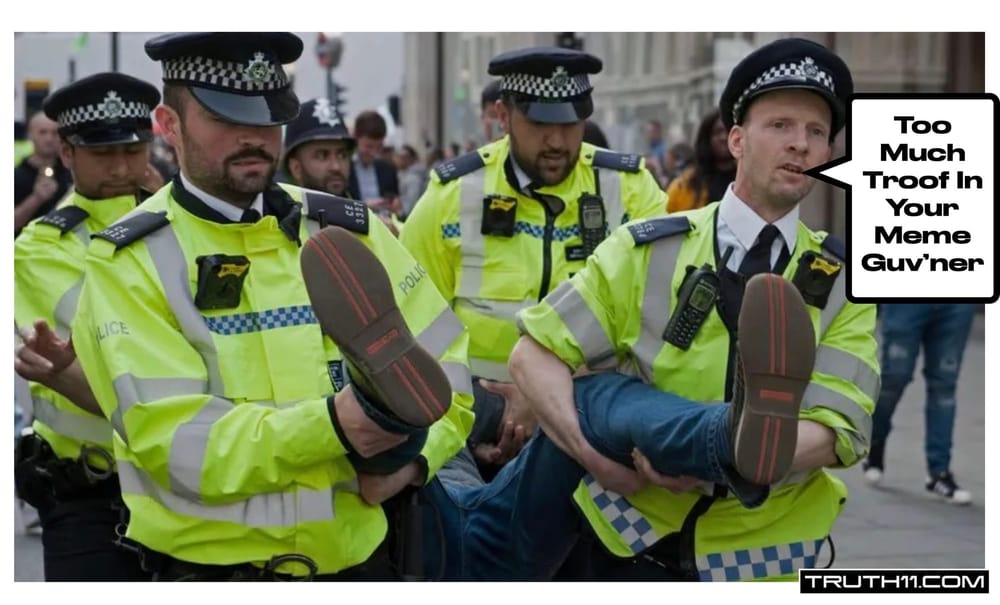 UK | Welcome To The Land Of The Free... Until You Express An Opinion
