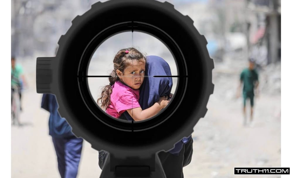 Starve Then Shoot | Israeli Snipers Shooting Unarmed Palestinians, Including Children At “Killing Field” Gaza Aid Sites