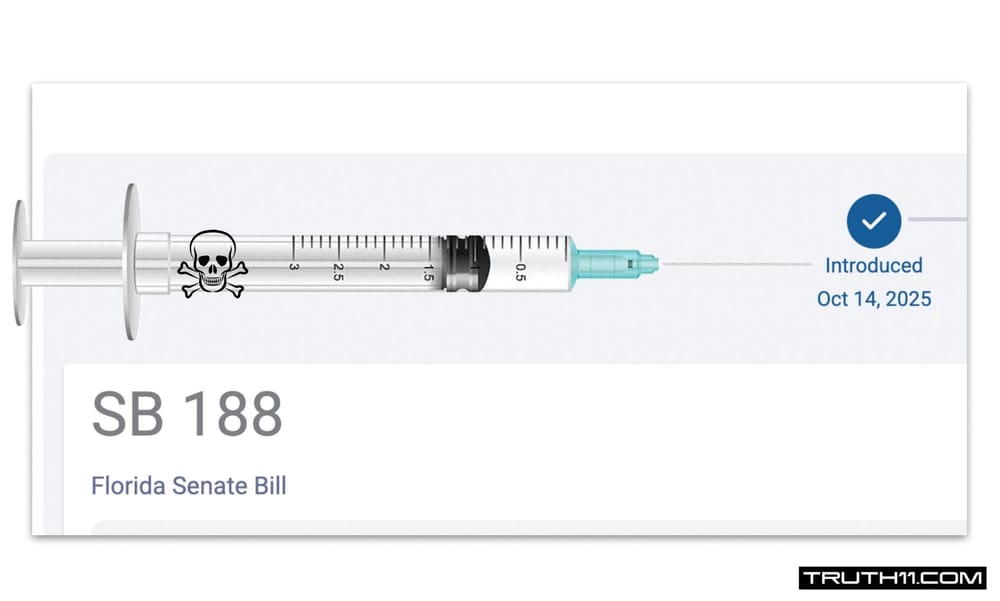 Florida Introduce New Laws To Force Medical Examiners To Investigate Vaccination History Of Children Who Die Suddenly