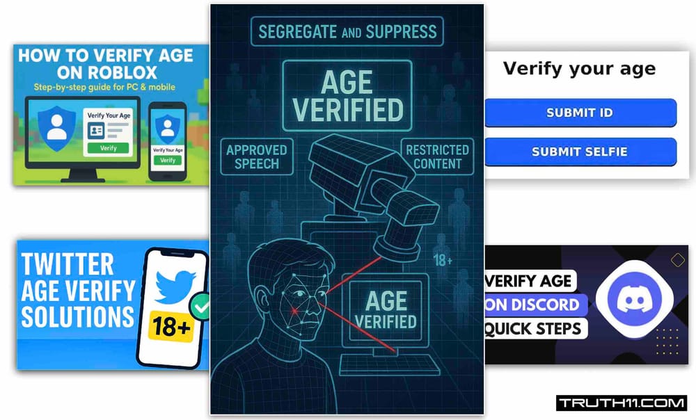 The State Is Setting Up A Control Grid Based On Age Verification