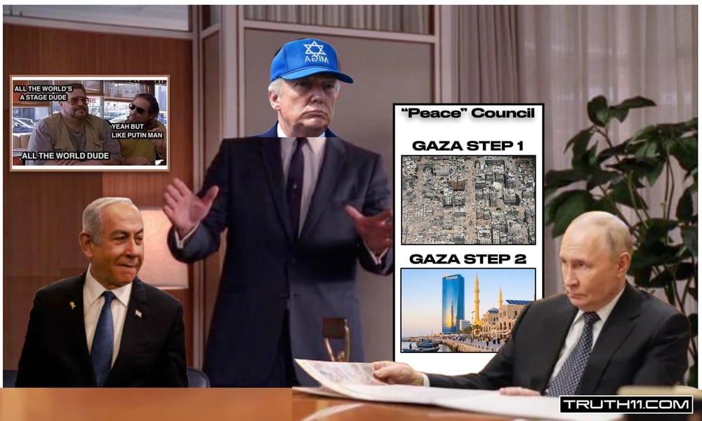 Trump’s New ‘Peace Council’ Invites Putin + Other Billionaires To Carve Up Gaza’s Ruins