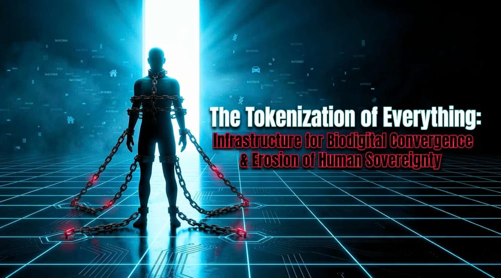 The Tokenization of Everything; Including You | The Infrastructure for Biodigital Convergence and the Erosion of Human Sovereignty