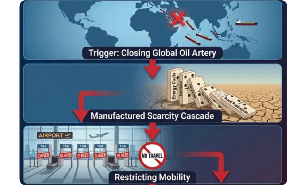 Engineered Scarcity of Food and Fuel | A Stage In The Path To Full Authoritarian Control