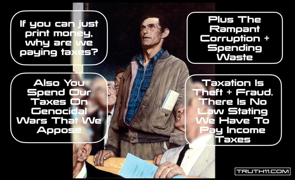 Tax Season | The Forced Idolatry of Corruption