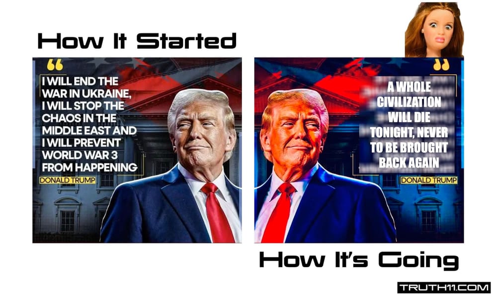 Trump Threatens Iran With Genocide | “A whole civilization will die tonight, never to be brought back again”