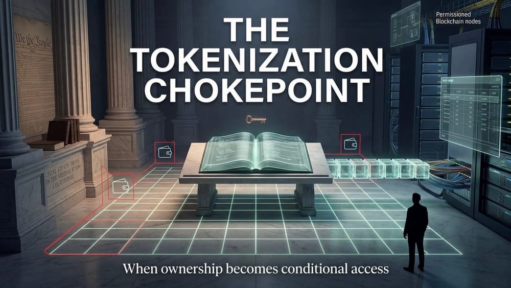 The Tokenization Chokepoint
