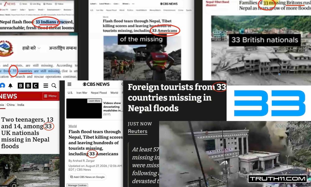 Videos • 215 | Nepal Flash Floods Special | Scripted Pre Planned Event? | 33