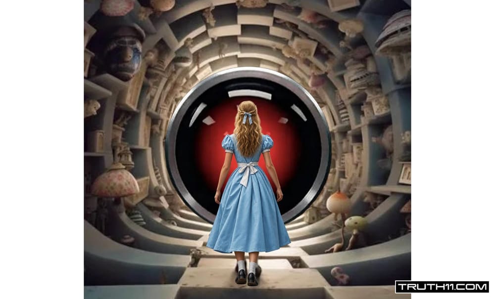 AI + The Alice In Wonderland Technique
