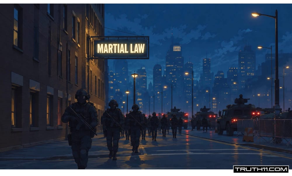 War Against the World by Domestic Means | Next, Universal Martial Law