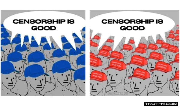 The Literal Gagging of a Psychotic Nation