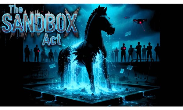 The SANDBOX Act | A Trojan Horse for AI Tyranny + The Rise of Technocratic Governance