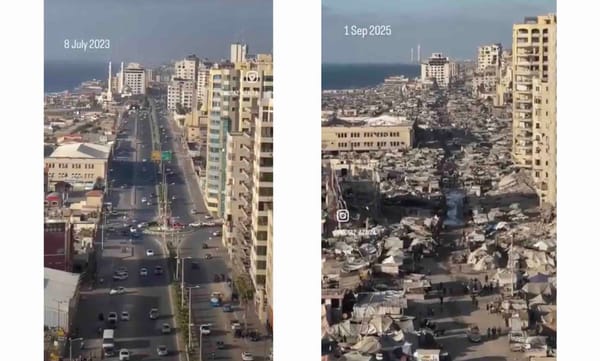 Gaza | Before + After The Genocide