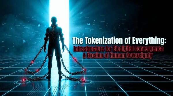 The Tokenization of Everything; Including You | The Infrastructure for Biodigital Convergence and the Erosion of Human Sovereignty