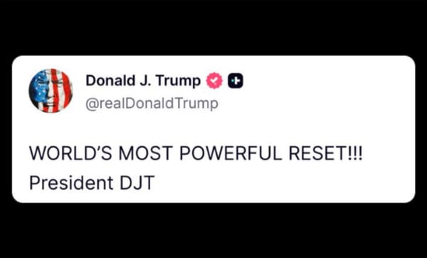 'World's Most Powerful Reset!!!' | Trump