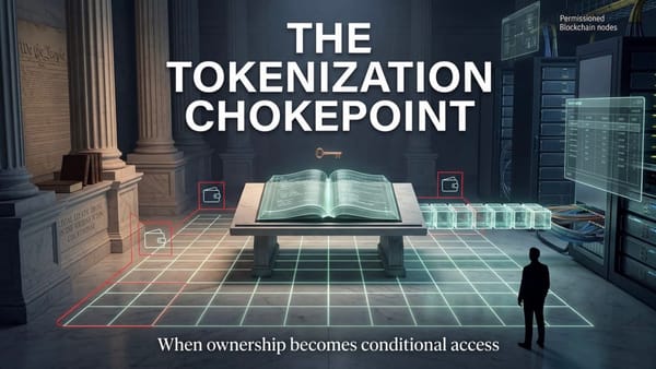 The Tokenization Chokepoint