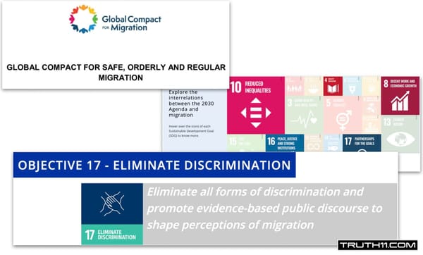 The UN's Architecture To Annihilate The West | The Global Compact For Migration + Objective 17 - Shaping Perceptions of Migration