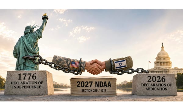 Declaration of Independence 1776 | Declaration of Abdication 2026