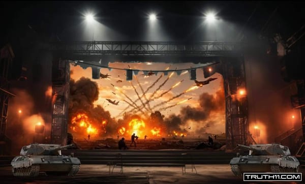 The Premeditated and Staged Insanity of War