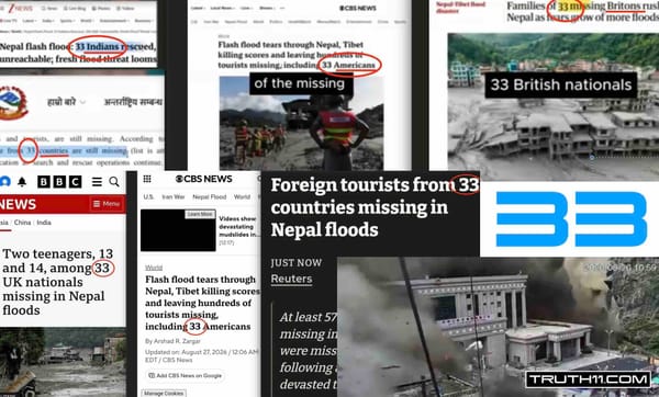Videos • 215 | Nepal Flash Floods Special | Scripted Pre Planned Event? | 33