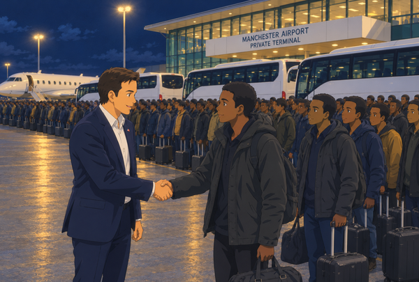 Immigrants Sneaked Through Manchester Airports Private Terminal | Whistleblower Speaks Out