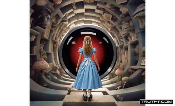 AI + The Alice In Wonderland Technique