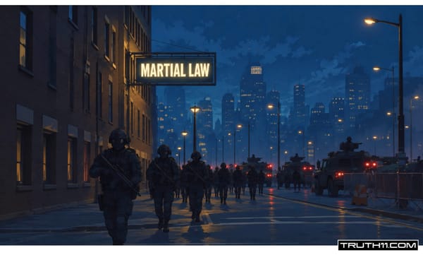 War Against the World by Domestic Means | Next, Universal Martial Law
