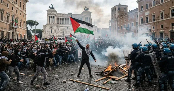 European Islamic Revolution Spreads | Muslim Migrants and Antifa Rioters Set Italy Ablaze as They Morph Milan into a War Zone, Riots Erupt Outside of Duomo Cathedral
