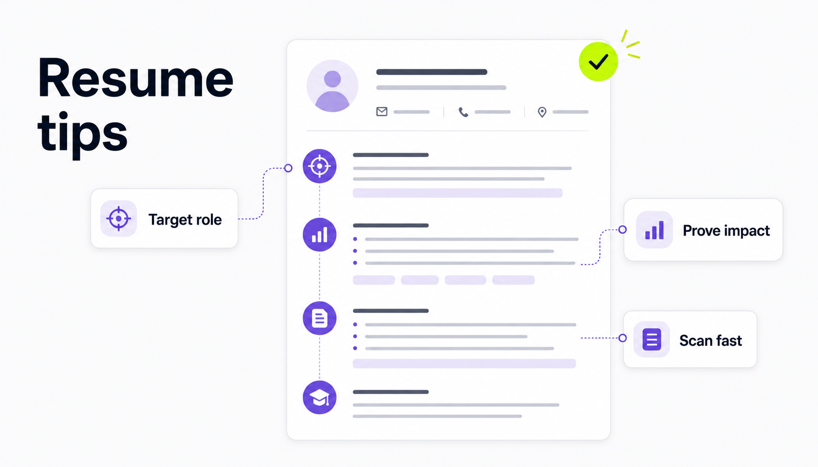 Resume Tips for Job Seekers
