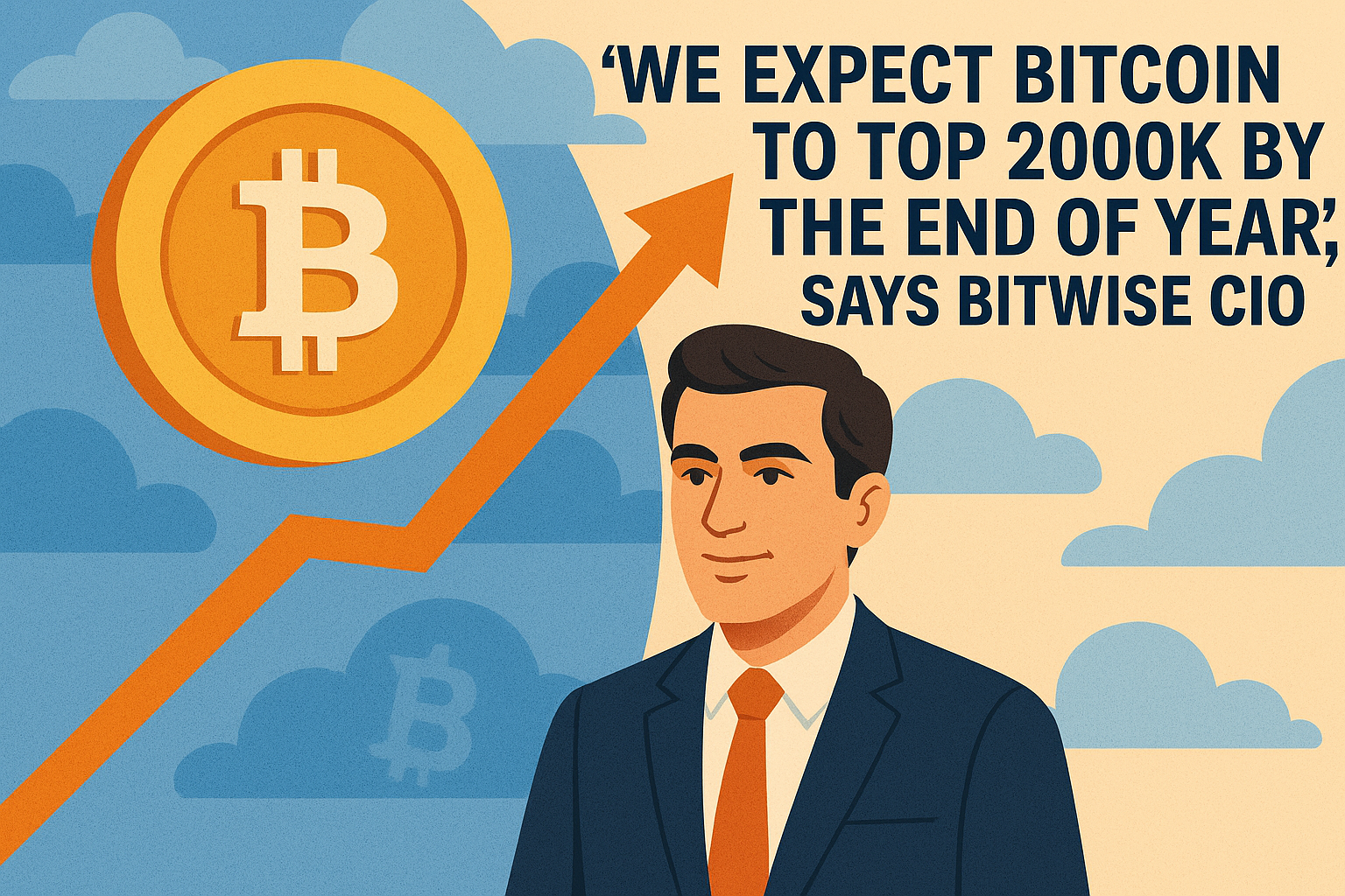 ‘We Expect Bitcoin to Top $200K by the End of Year’, Says Bitwise CIO