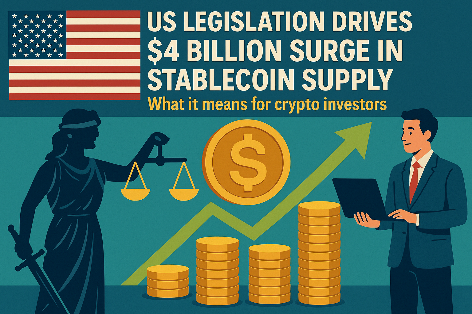 US legislation drives $4 billion surge in stablecoin supply: What it means for crypto investors