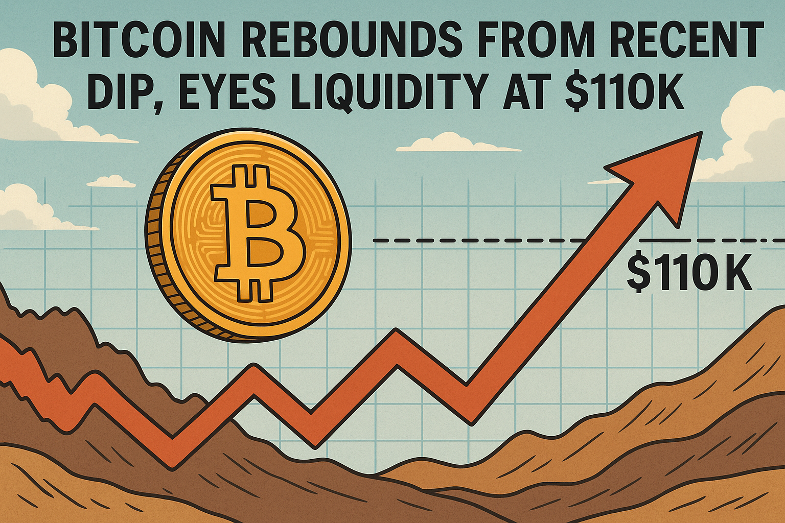 Bitcoin rebounds from recent dip, eyes liquidity at $110K: A guide for investors on navigating market volatility