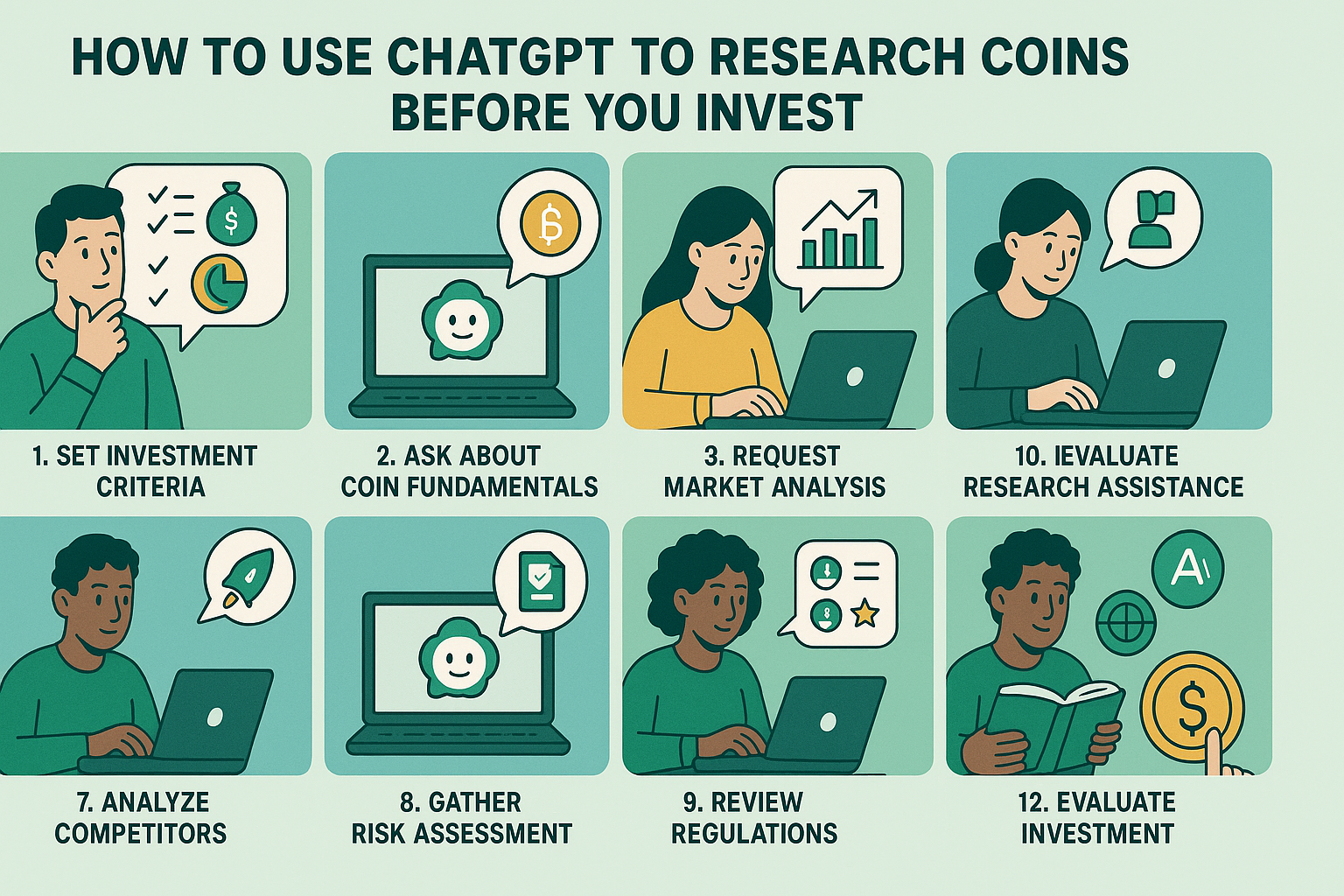 How to Use ChatGPT to Research Coins Before You Invest