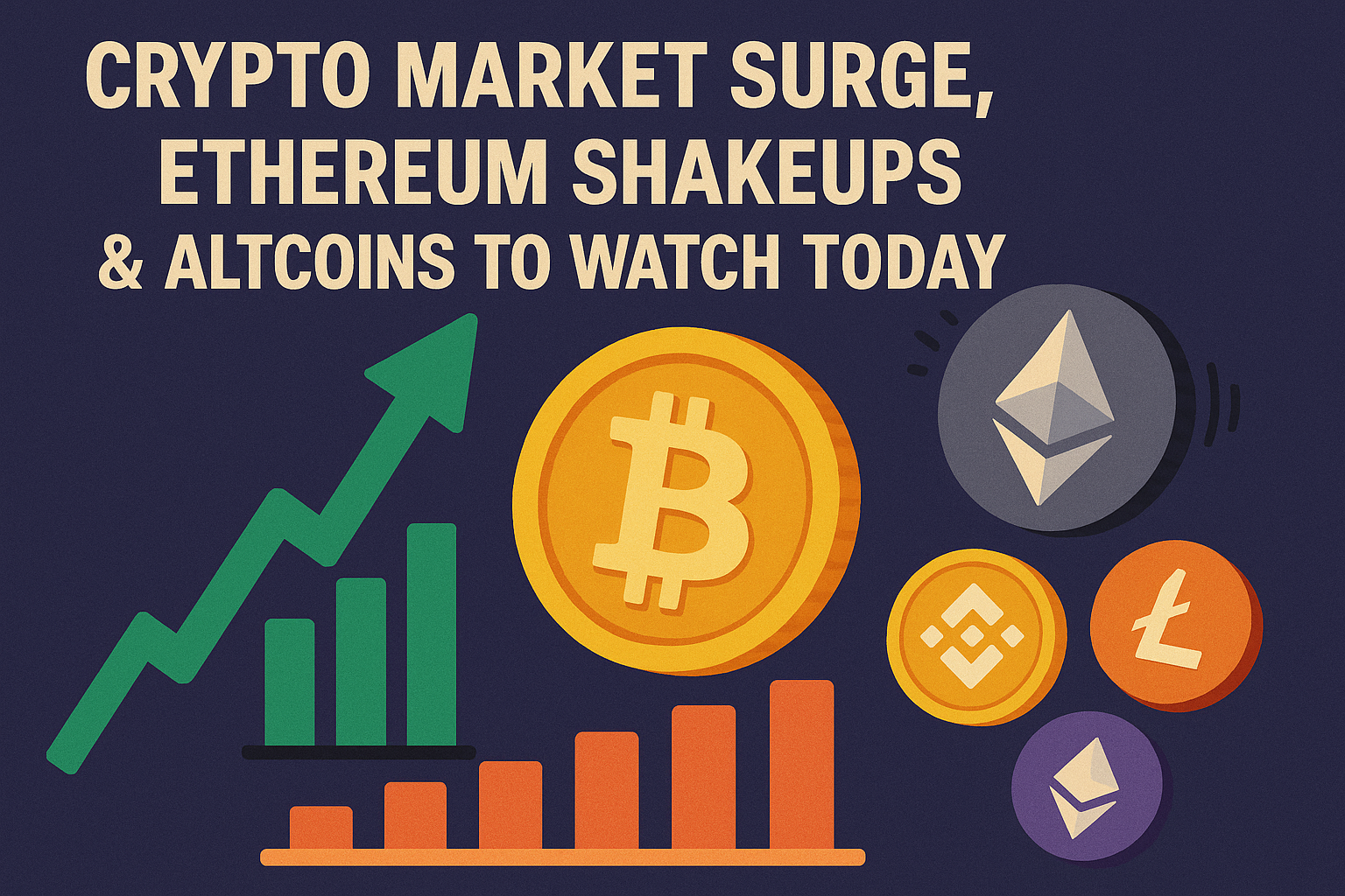 Crypto Market Surge, Ethereum Shakeups & Altcoins to Watch Today