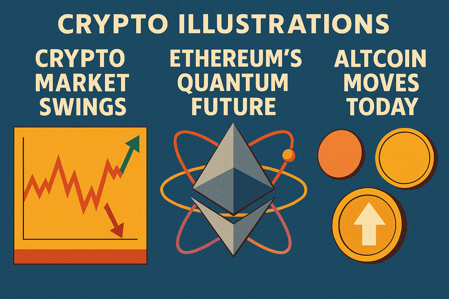 Crypto Market Swings, Ethereum's Quantum Future & Altcoin Moves Today