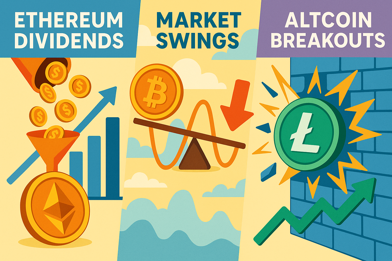 Ethereum Dividends, Market Swings & Altcoin Breakouts