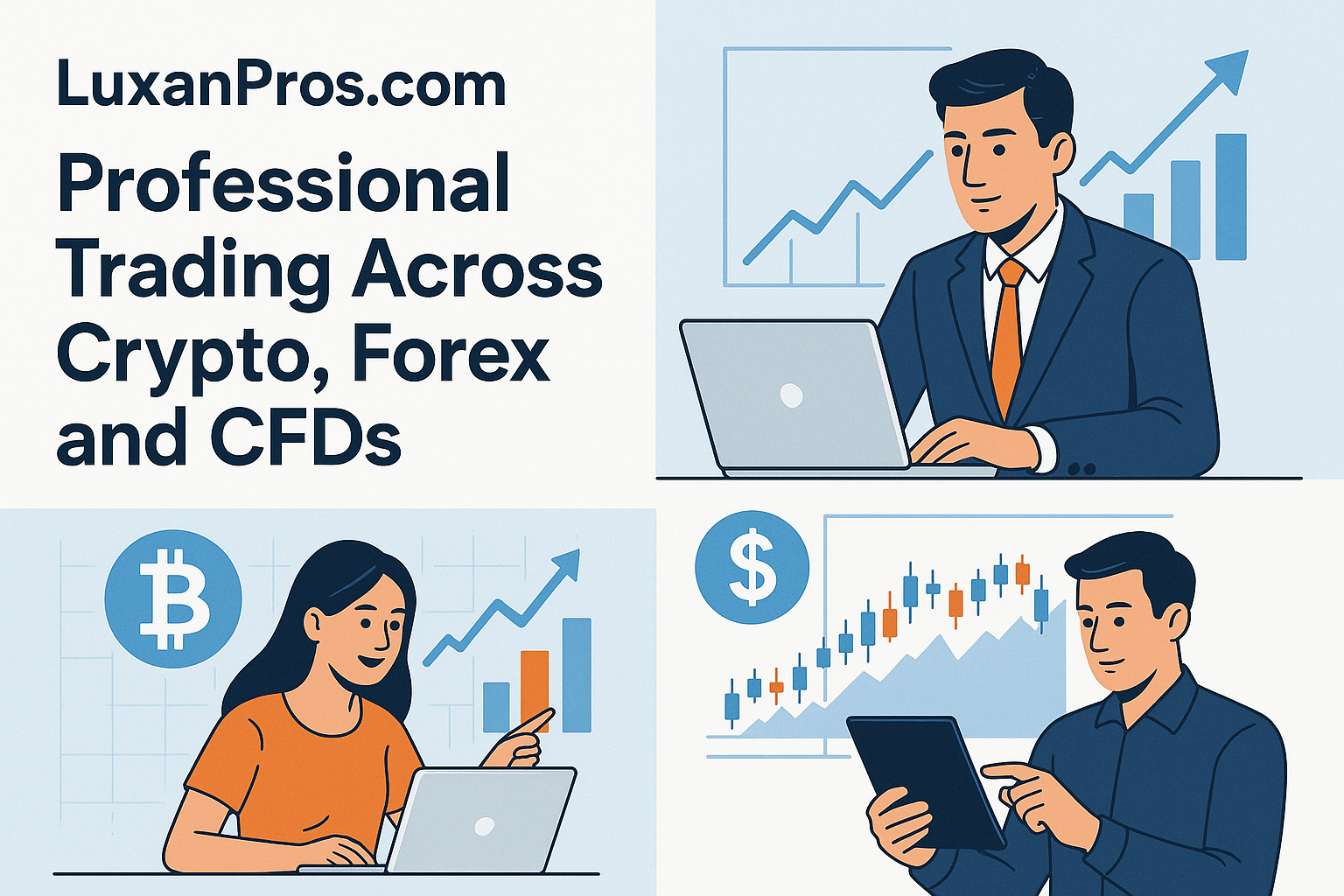 LuxanPros.com – Professional Trading Across Crypto, Forex, and CFDs