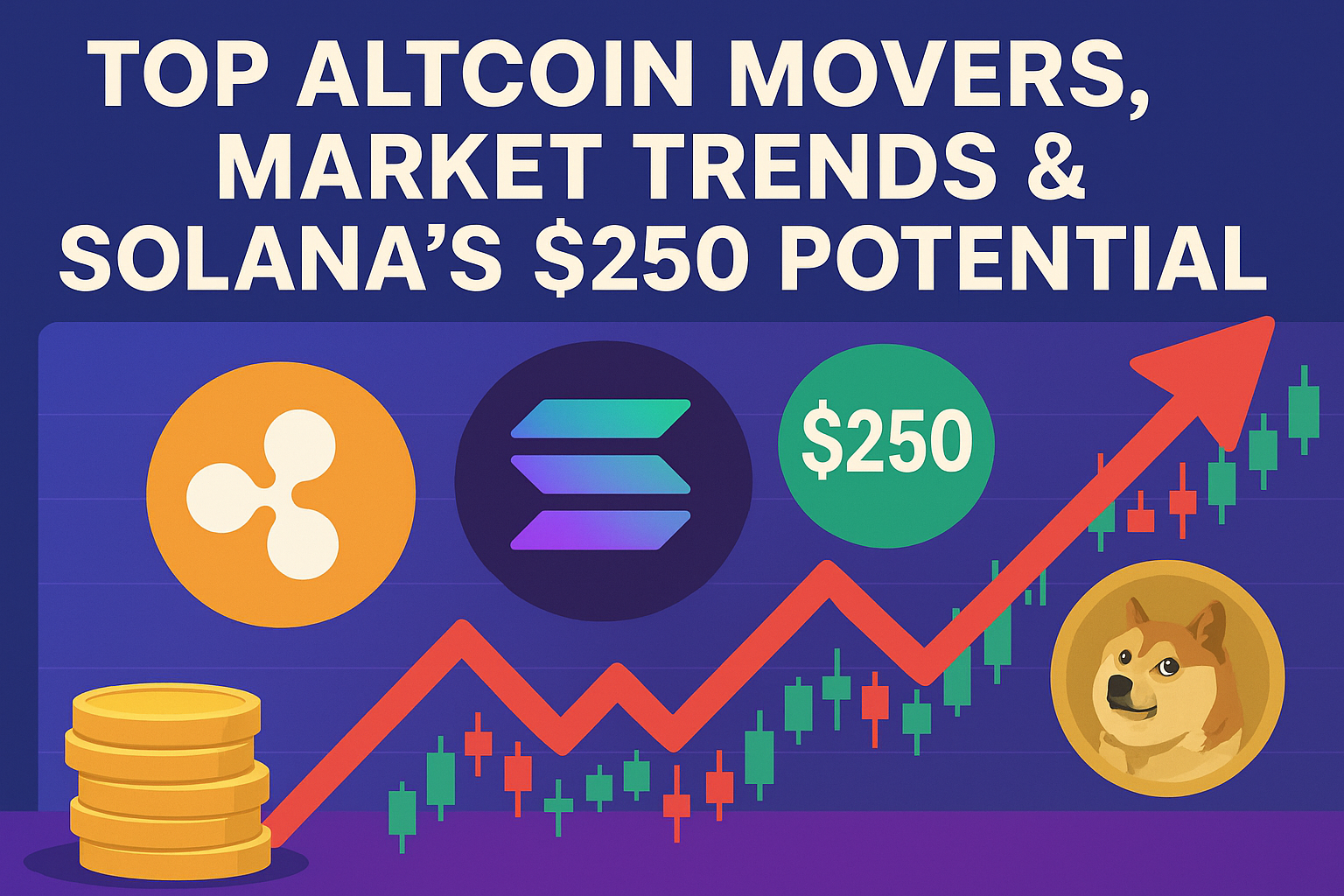 Top Altcoin Movers, Market Trends & Solana's $250 Potential – Daily Crypto Recap