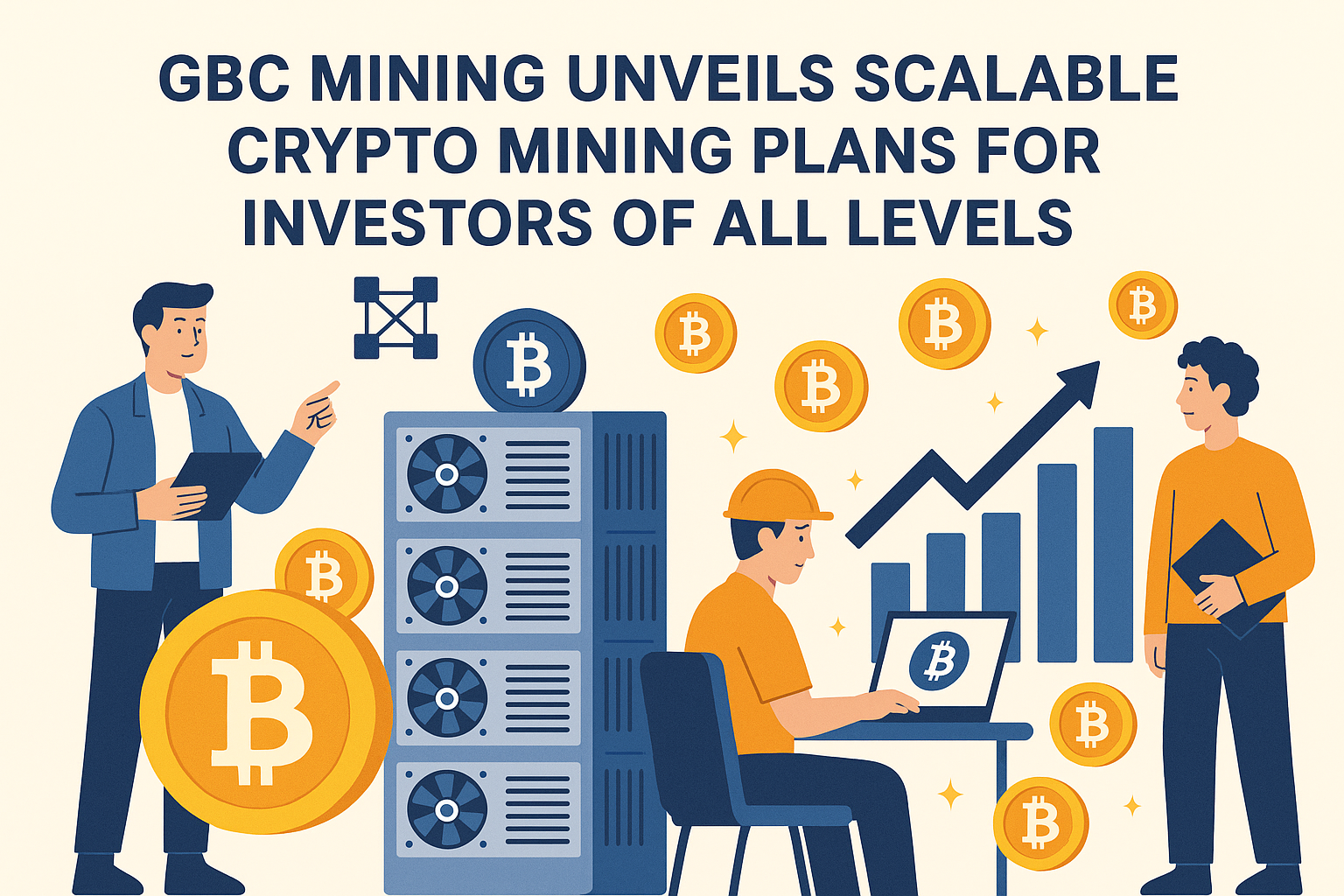 GBC Mining Unveils Scalable Crypto Mining Plans for Investors of All Levels