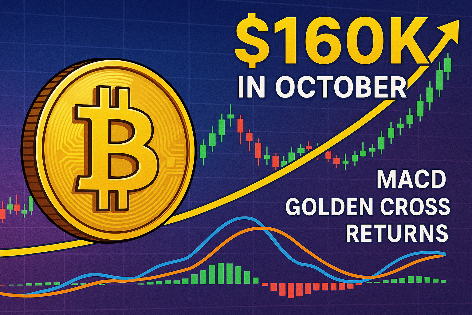 Bitcoin price can hit $160K in October as MACD golden cross returns