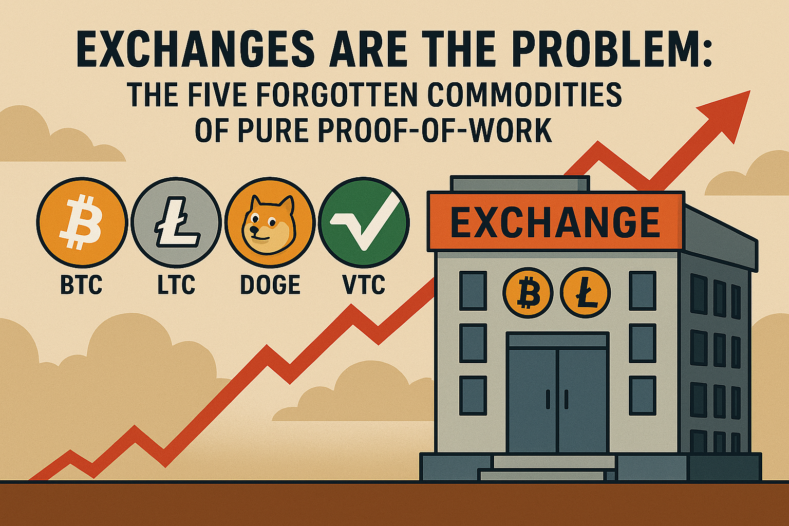 Exchanges Are the Problem: The Five Forgotten Commodities of Pure Proof-of-Work