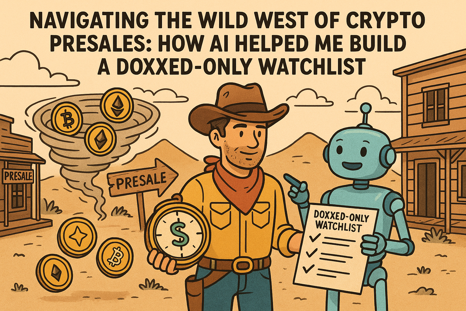Navigating the Wild West of Crypto Presales: How AI Helped Me Build a Doxxed-Only Watchlist