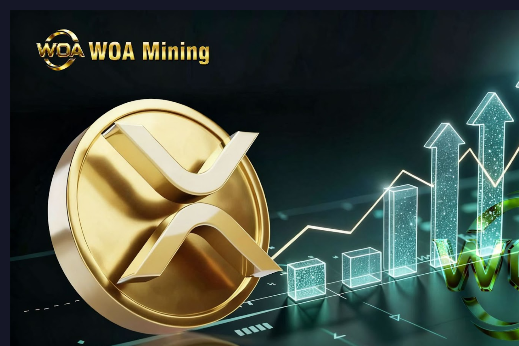 A New Era for Ripple XRP: WOA Mining Launches Hardware-Free XRP Cloud Mining, Offering a New Way to Earn Money