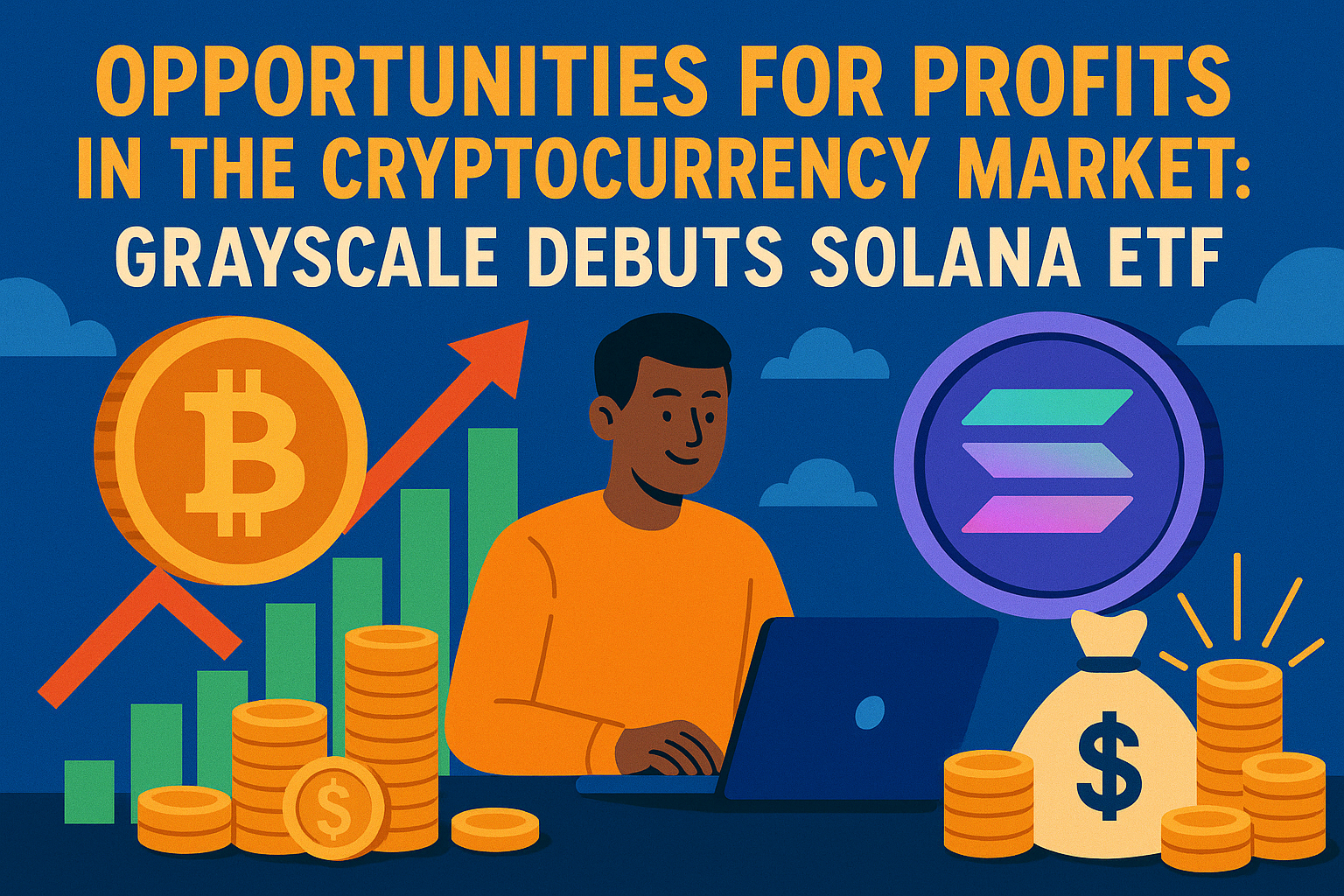 Opportunities for Profits in the Cryptocurrency Market: Grayscale Debuts Solana ETF