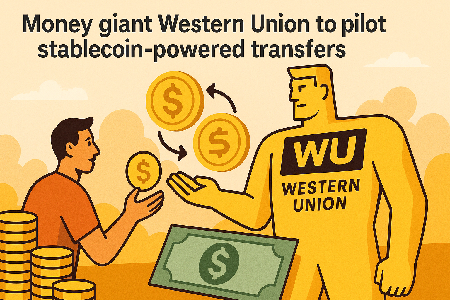 Money giant Western Union to pilot stablecoin-powered transfers