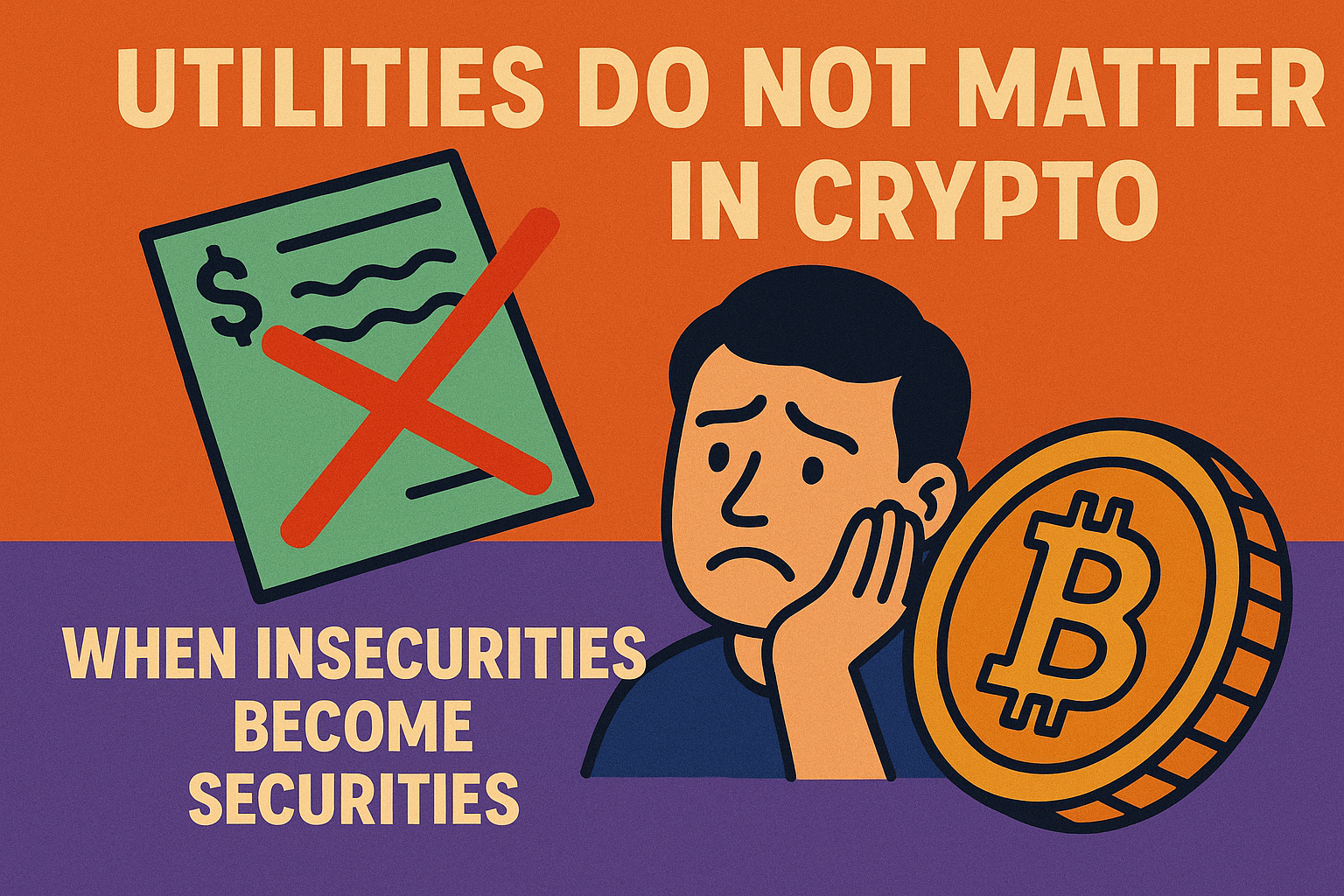 Utilities Do Not Matter in Crypto
